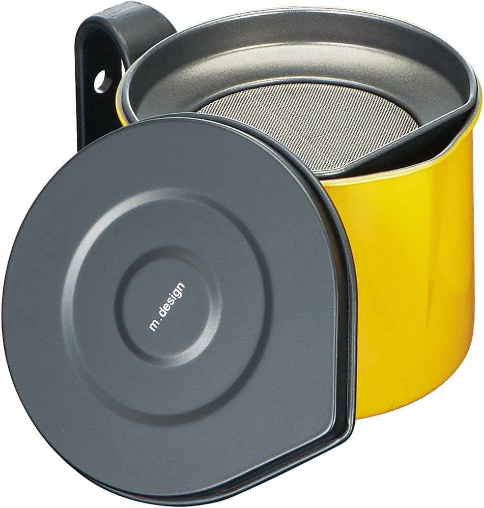 m.design オイルポット mini 0.8L イエロー MAD20