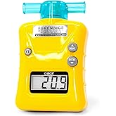 OXYGEN Analyzer by FORENSICS | 0%-100% with 0.1% resolution | Scuba, Nitrox, Divers | Water Resistant Case |