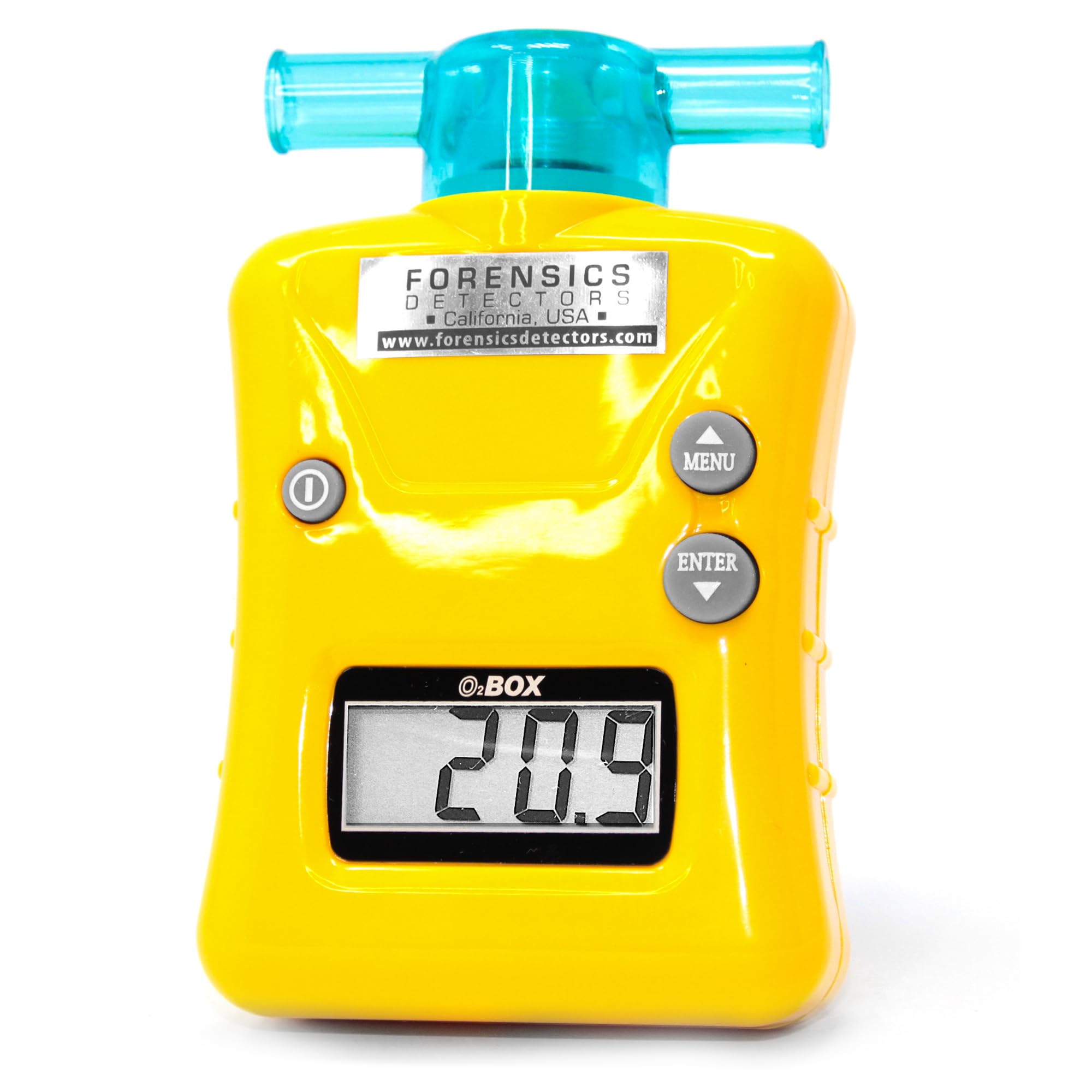 Photo 1 of OXYGEN Analyzer by FORENSICS | 0%-100% with 0.1% resolution | Scuba, Nitrox, Divers | Water Resistant Case |