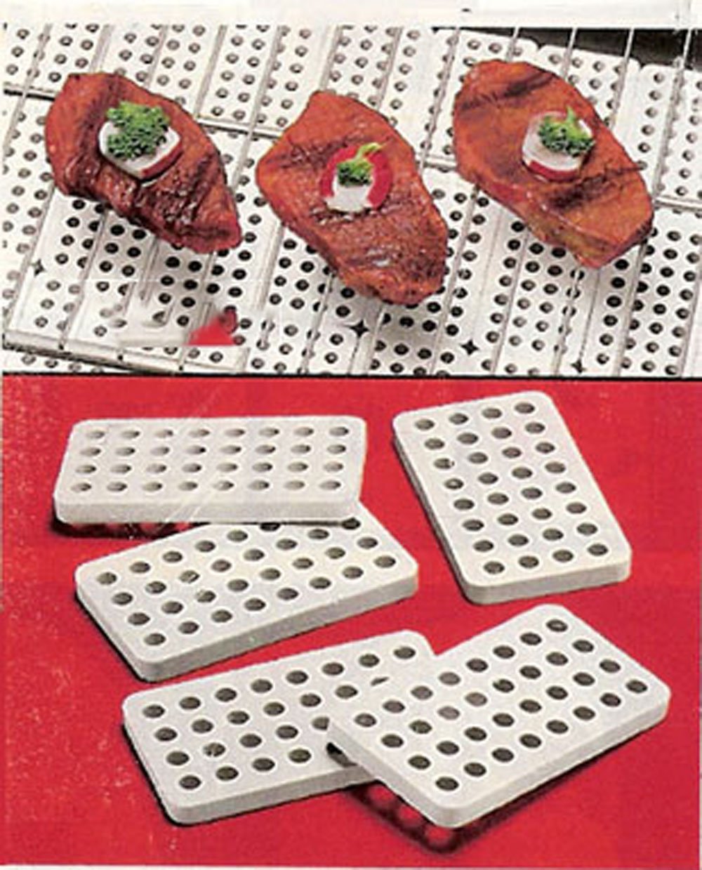 CERAMIC GRILL BRICK SET FOR GAS AND ELECTRIC GRILLS (SET OF 30) eBay