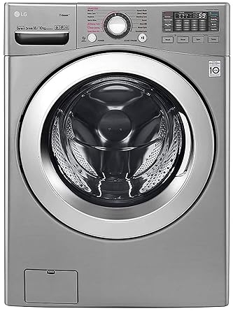 LG 18 kg/10 kg Inverter Washer Dryer Wi-Fi (F0K2CHK2T2, Stainless Steel, Inbuilt Heater),