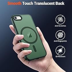 SUPFINE Magnetic for iPhone SE Case 2022 (3rd)/2020