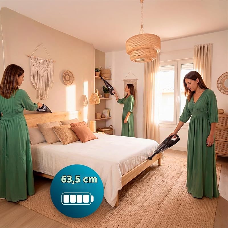Aspirateur à Main sans Câble Conga Immortal Extremesuction 22,2 Animal Hand Neo. 150W, Batterie 22,2V, 10kPa, Réservoir 500ml, Filtre Haute Efficacité, Accessoire Poils d'animaux