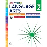 Spectrum Language Arts 2nd Grade Workbook, ELA Activity Book for Kids Ages 7-8, Parts of Speech, Sentence Structure, English Grammar, Vocabulary, Spelling, and More, Classroom or Homeschool Curriculum
