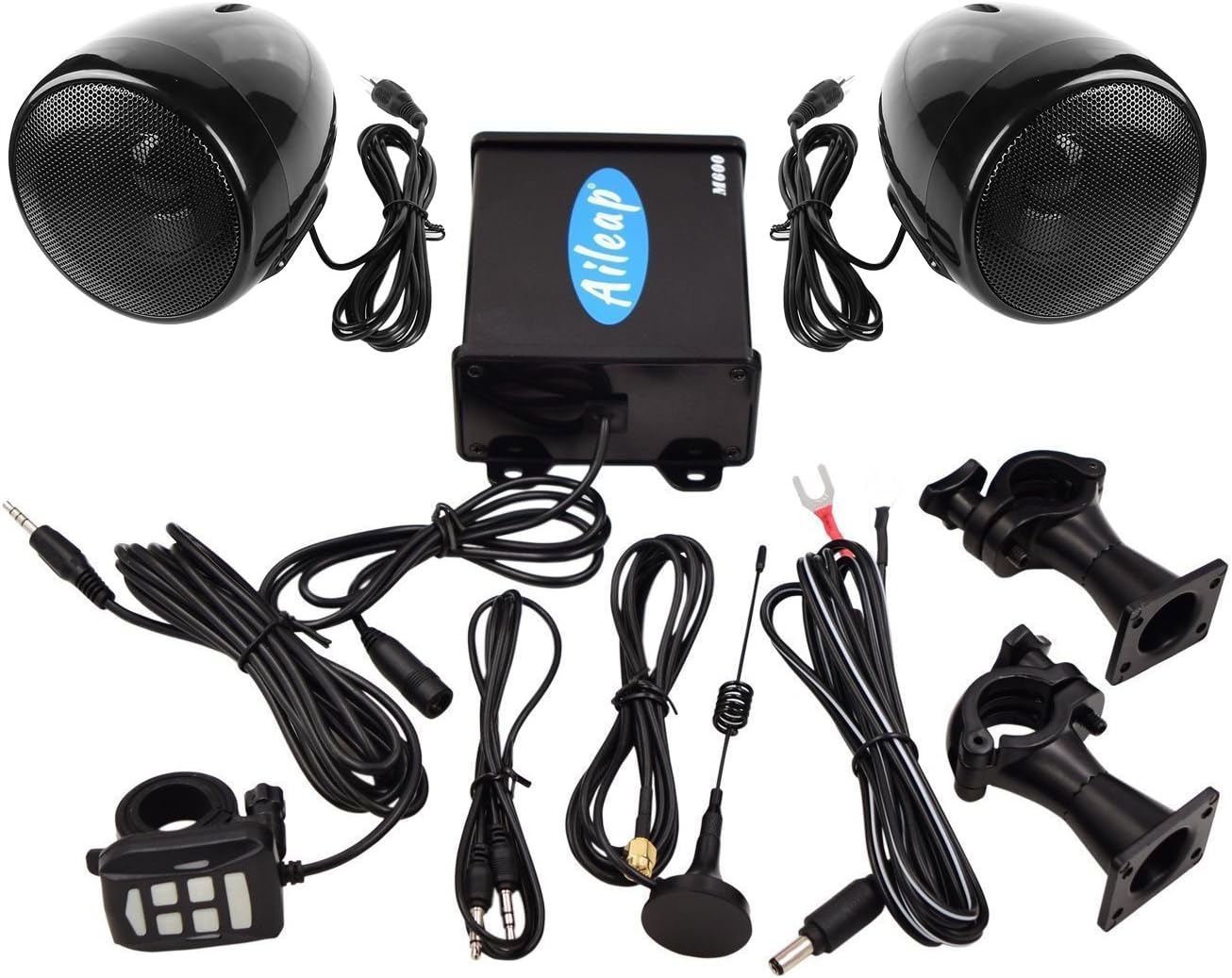 aileap motorcycle speakers