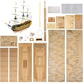 GAWEGM Ship Model Building Kit - 1/200 HMS Victory - Sailing Boat Model | Sailing Boat Model