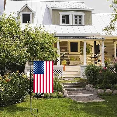 Amazon Com Clothful Garden Iron Flag Pole Outdoor Yard Flags