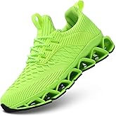 Men's Slip on Walking Running Shoes Blade Tennis Casual Fashion Sneakers Comfort Non Slip Work Sport Athletic Trainer