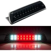 Cxdar Third 3rd Brake Light LED for 2009-2014 Ford F150, High Mount Rear Brake Lights Assembly for 09-14 F-150, Waterproof Center Cab Cargo Lamp Stop Light(NOT FIT Raptor Models)