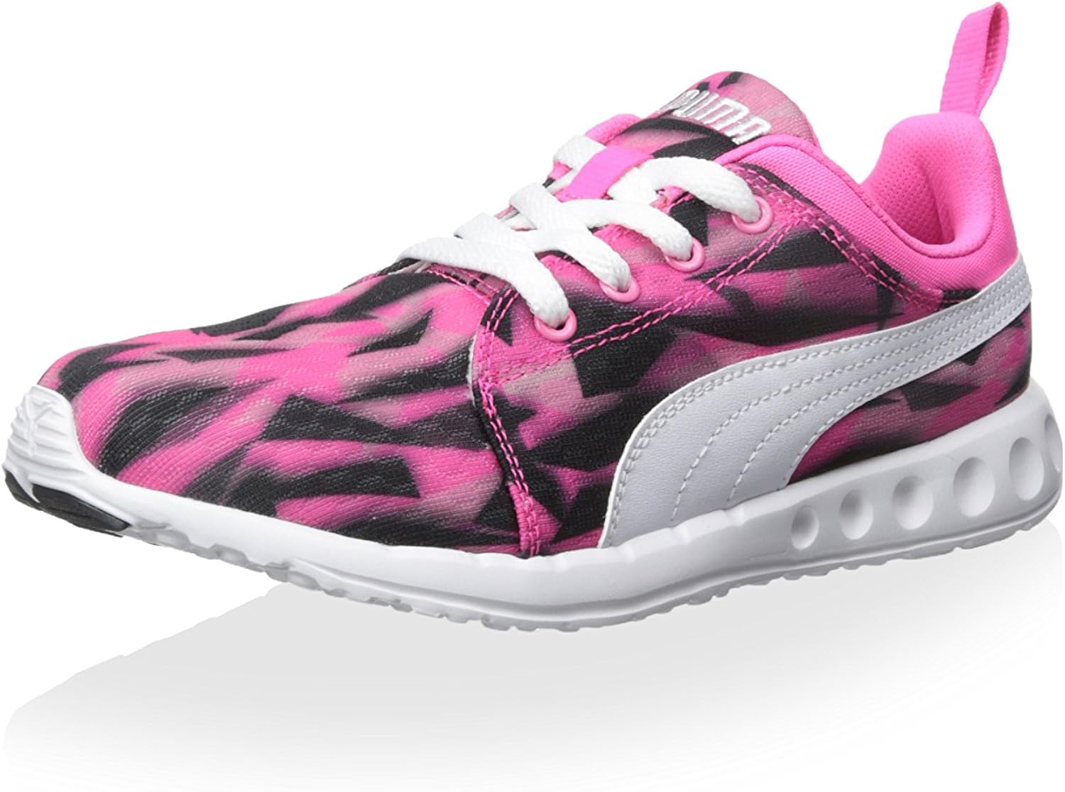 fluro pink sneakers