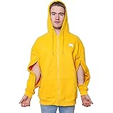 MandMcares Dialysis Hoodie with Arm Zipper, Warm Adaptive Jacket Sweatshirts for Hemodialysis, Infusion & Chemo Treatments