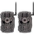 Stealth Cam Fusion MAX Dual Sim 36MP Photo & 1080P HD Video 0.35 Sec Trigger Speed App-Control Hunting Cellular Trail Camera - Available on AT&T & Verizon | 2 Pack