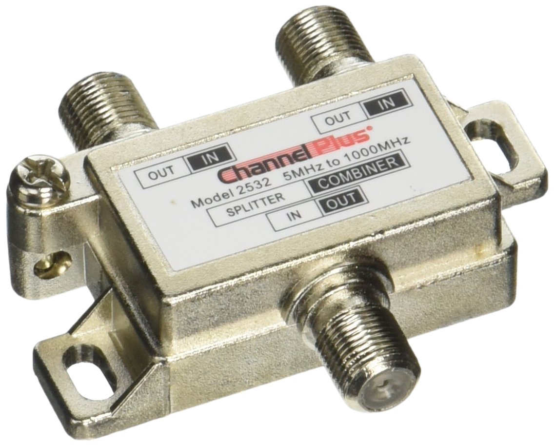 Amazon.com: CHANNEL PLUS 2532 2-Way Splitter/Combiner CHANNEL PLUS 2532:  Electronics