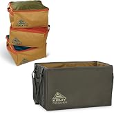 Kelty Car-Go-Box Camping Storage &ndash; 45L Gear Box + Trunk Organizer | 3 Color-Coded Packing Cubes, Rugged 600D Fabric, Water Resistant, Folding Tote + Adjustable Carry Straps