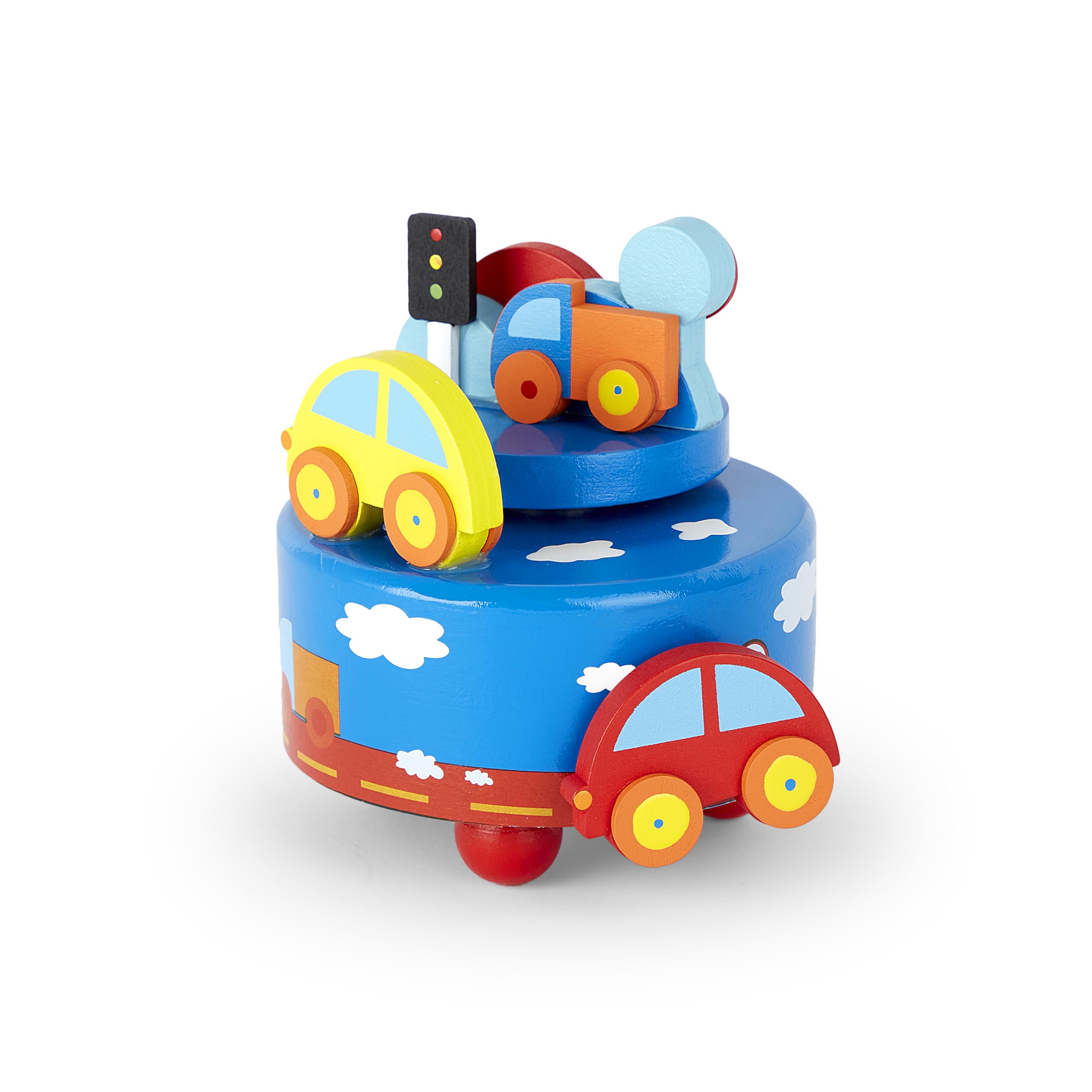 Mousehouse Gifts - Car-themed Kid's Music Box, London Bridge is Falling Down Music Box for Baby Boys and Girls