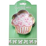 Cupcake Cookie and Fondant Cutter - Ann Clark - 4 Inches - US Tin Plated Steel