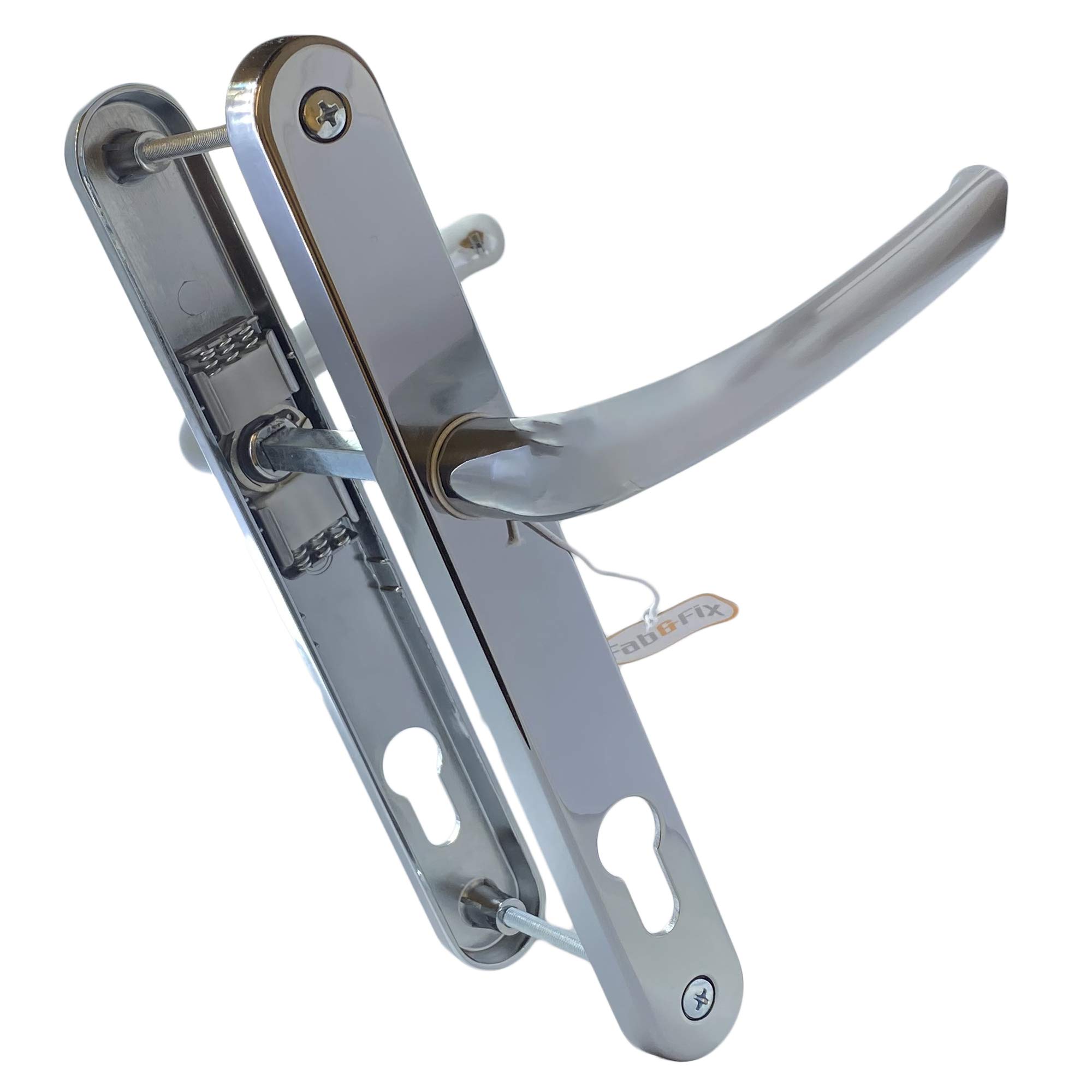 Balmoral Door Handles for Upvc in Hardex Chrome, 92mm / 210mm