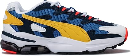 puma schuhe blau gelb