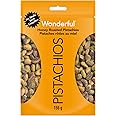 Wonderful Pistachios, No Shells, Honey Roasted, 155 g Resealable Pouch