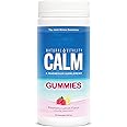 Natural Vitality Calm, Magnesium Citrate Supplement, Anti-Stress Gummies, Raspberry-Lemon 120 Gummies (Packaging May Vary)