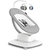 UPPAbaby Mamaroo Smart Swing – Customizable Soothing Modes with MotionSync Technology – Infant Recline + Bluetooth Enabled –