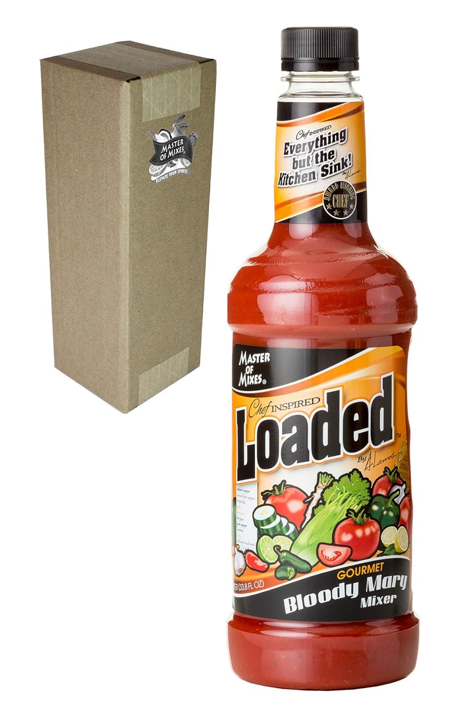 Master of Mixes Loaded Bloody Mary Drink Mix, Ready To Use