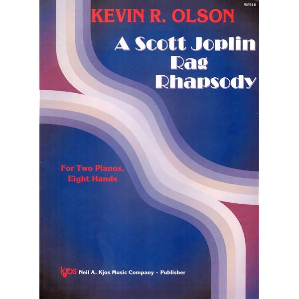 WP516 - A Scott Joplin Rag Rhapsody For Two Pianos, Eight Hands