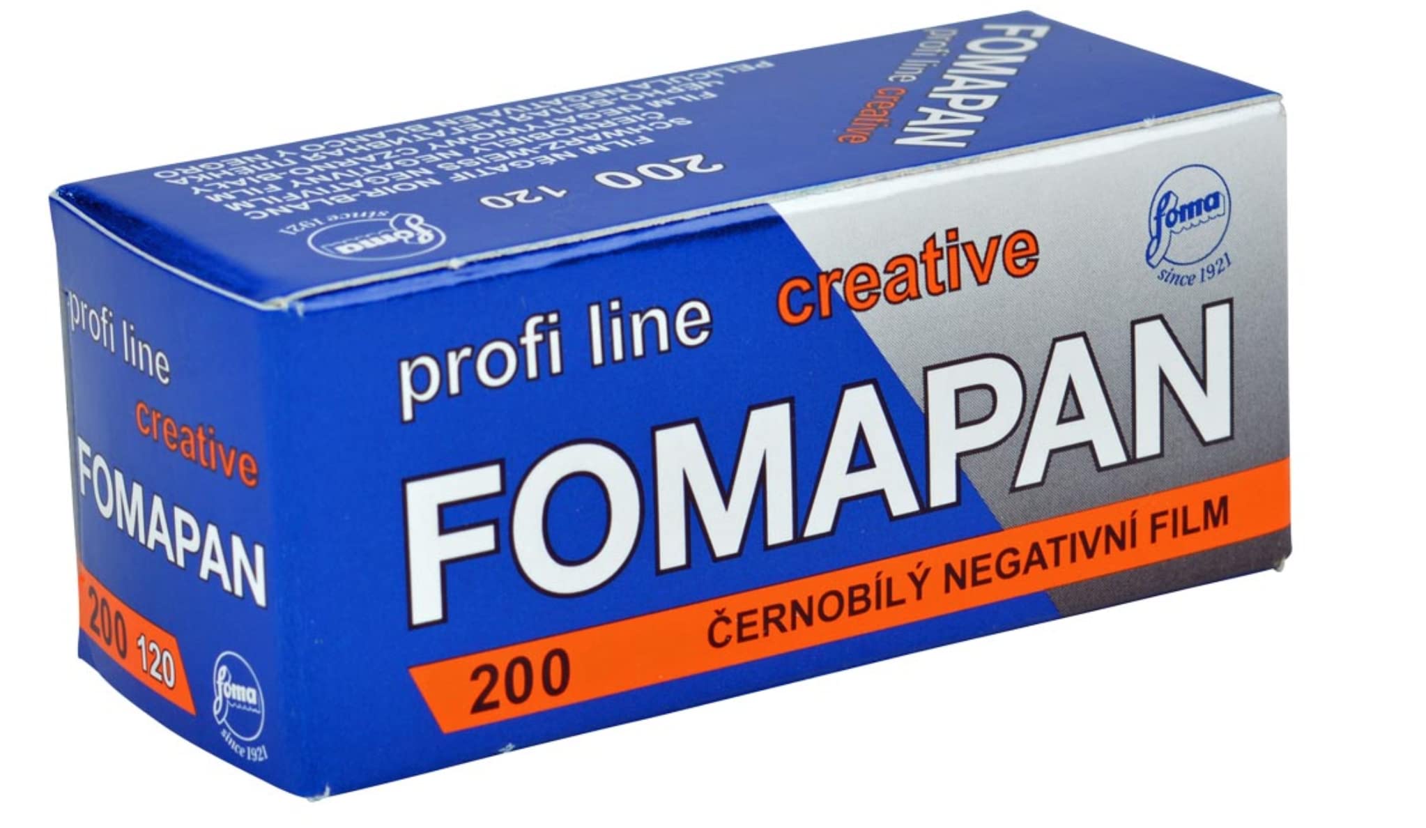 Fomapan 200 asa Black and White 120 Roll Film 3 Pack