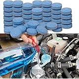 100 Pieces Car windshield washer fluid Concentrated Clean Tablets,New Formula windshield wiper fluid Solid Effervescent Table