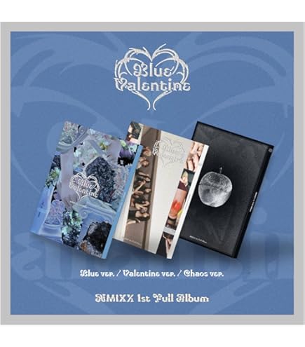 Amazon.com: NMIXX Blue Valentine 1st Album+Pre-Order Gift (3 ver