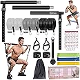 Bbtops Pilates Bar Kit with Resistance Bands,Pilates Bar with Stackable Bands Workout Equipment for Legs,Hip,Waist and Arm,Exercise Fitness Equipment for Women & Men Home Gym Yoga Pilates