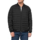 BOSS mens Nylon Puffer Lightweight Bomber Jacket