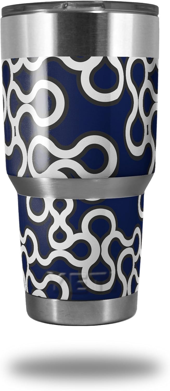 yeti navy blue tumbler