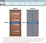 ZHhan Magnetic Thermal Insulated Door Curtain Waterproof Cotton Windproof view 4