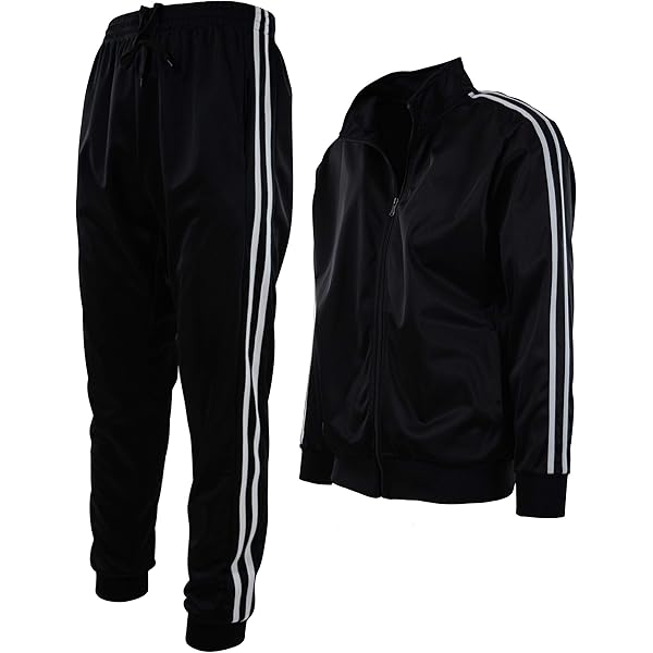 ChoiceApparel Mens Velour Tracksuit with Zippered Pockets (204