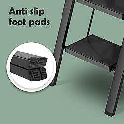 Taranta 3 Step Ladder,Aluminum Lightweight Folding