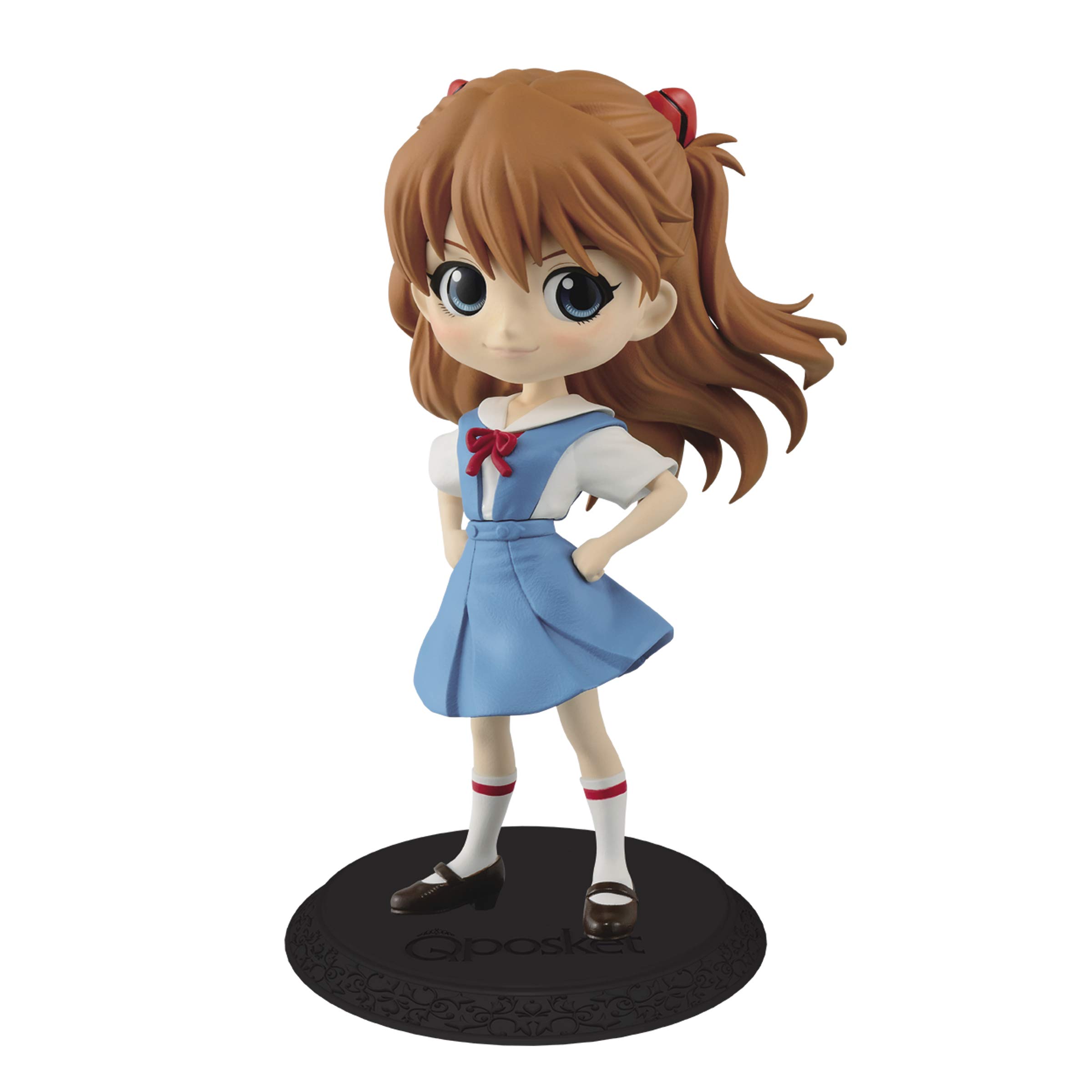 Banpresto - Figurine Evangelion - Shikinami Asuka Langley QPosket 14cm - 4983164359480
