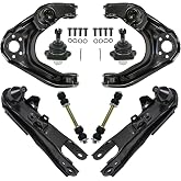 TRQ Front Suspension Kit Ball Joint Control Arm Control Arm with Ball Joint | For 1986-1994 Nissan D21 1995-1997 Pickup