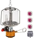 Lanterne à Gaz Primus Micron - Compacte, Incassable Avec Allumage Piézo, Idéale Pour Le Camping Et Randonnée