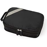 Travelpro Essentials-Expandable Packing Cubes, Black, Medium
