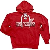 Blue 84 NHL unisex-adult Nhl Officially Licensed Lace Up Hockey Hooded Sweatshirt