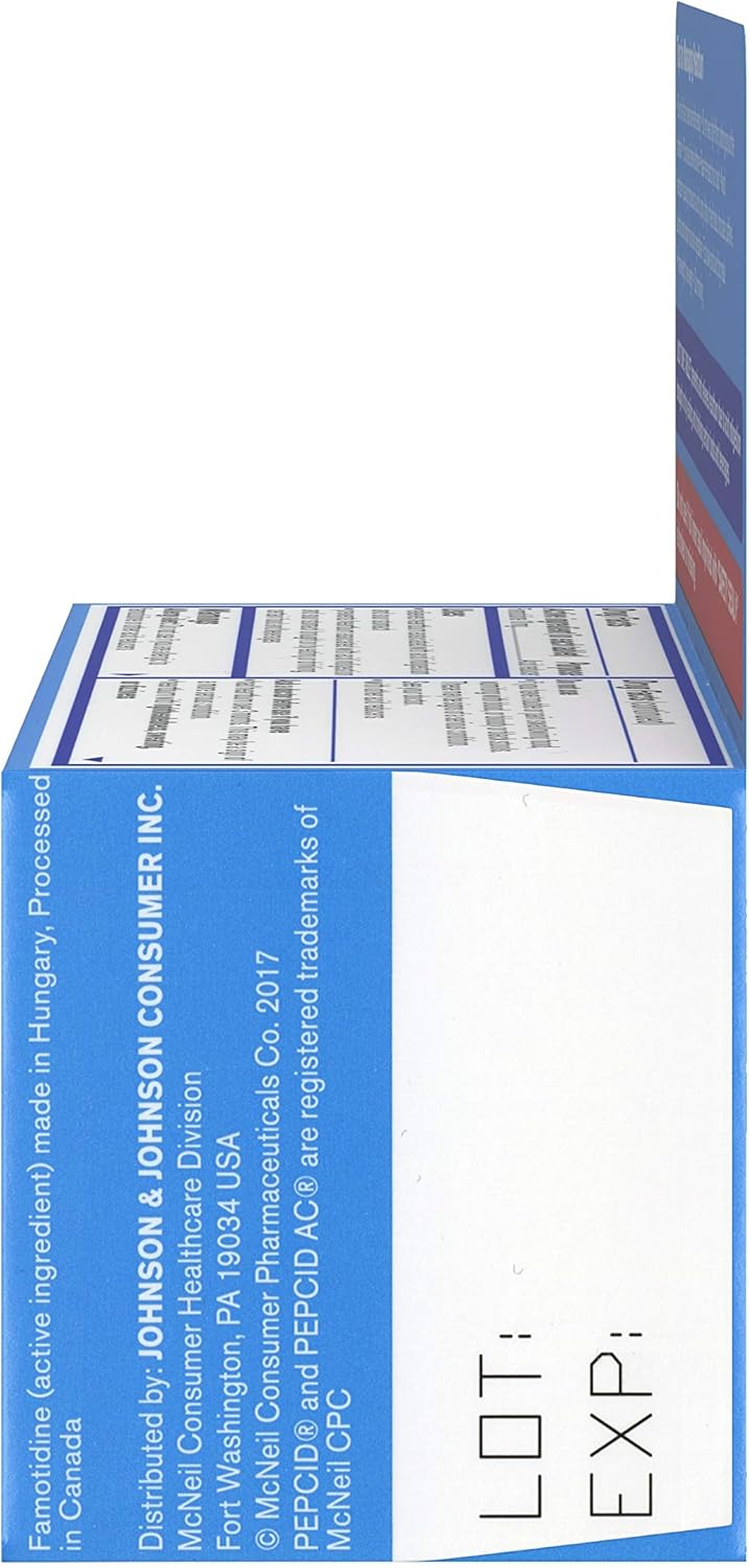 Pepcid AC Original Strength All-Day with 10 mg Famotidine for Heartburn Prevention & Relief, 90 ct.: Health & Personal Care