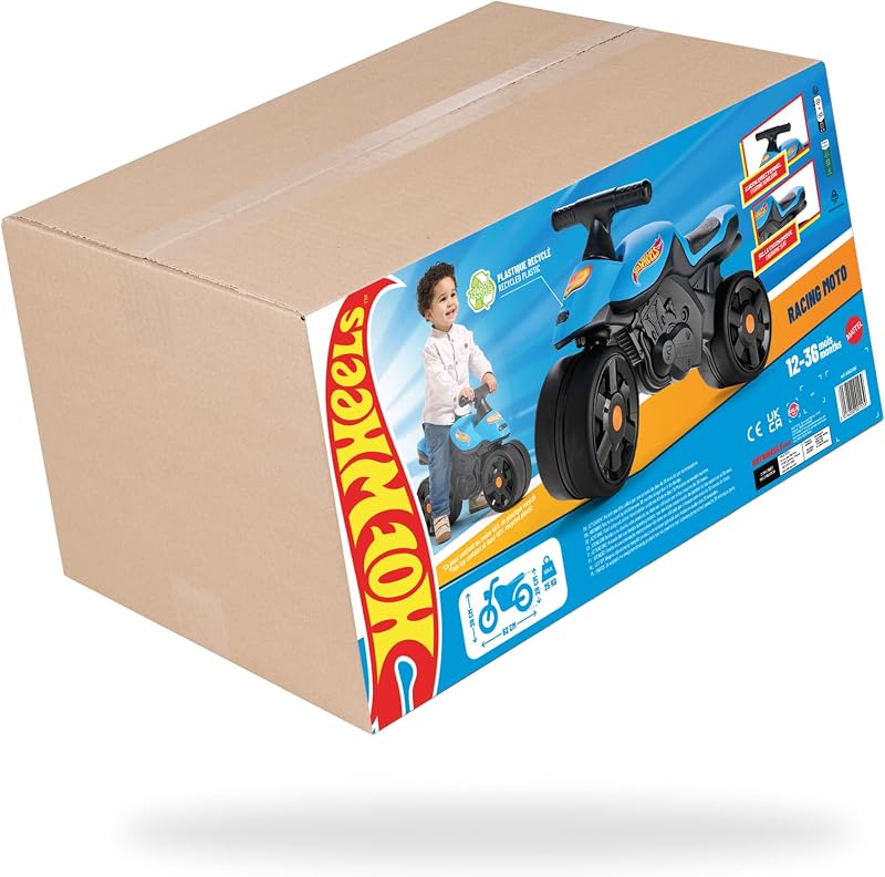 Hot Wheels Moto Draisienne Niño, Ruedas Anchas, a Partir de 12 Meses — foto 6 de 7