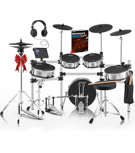 Amazon.com: Jammin Pro IROCKER 15-Piece Drum Set : Musical Instruments