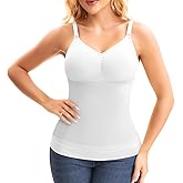 JOYSHAPER Shapewear for Women Tank Tops Tummy Control Shapewear Camisole V-Neck Cami Shaper Compression Tanks