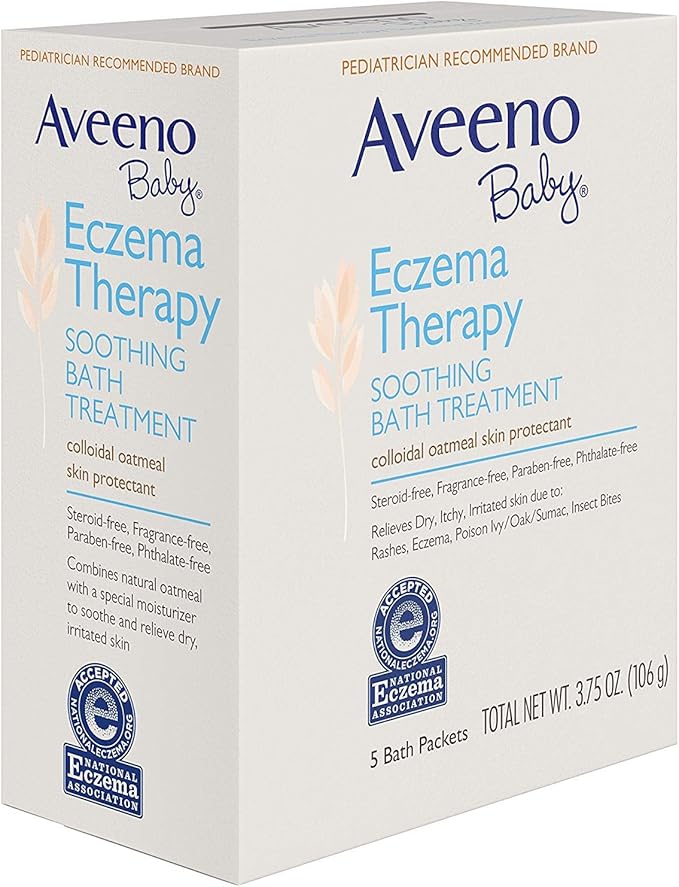 aveeno baby oatmeal bath packets