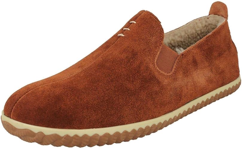 clarks suede slippers