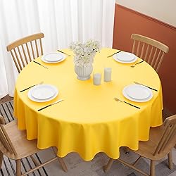 Softalker Round Tablecloth, Waterproof & Stain