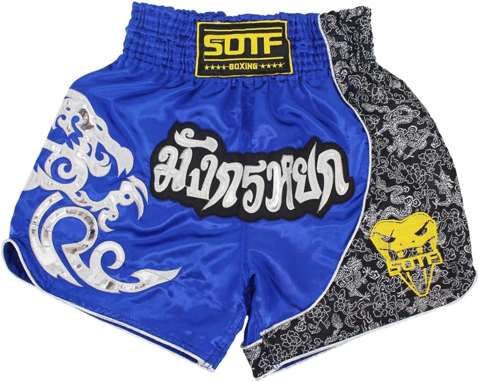 Boxing Shorts for Men Training Muay Thai Shorts Women Kickboxing Shorts for Kids