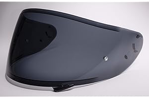 THE HELMET SHOP CWR-1 Replacement face Shield Visor (Dark Smoke) Face Shield CWR-1 Pinlock Ready fits RF-1200 Helmets, X-14 Helmets, RF-SR Helmets